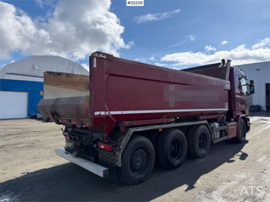 Scania R580 8x4 combi truck w/ new retarder, turntable an R580 8x4 combi truck w/ new retarder, turntable an 2016 2 Tipper...