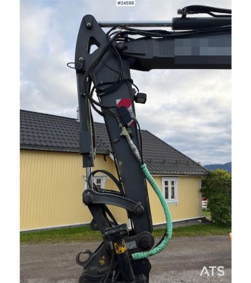 Volvo EW60E Wheeled excavator with tiltrotator and 2 buc EW60E Wheeled excavator with tiltrotator and 2 buc 2017 2 Wheeled...