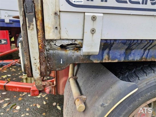 Tyllis 2 akslet Flatbed trailer – repair project with fol Tyllis 2 akslet Flatbed trailer – repair project with fol 2004 2...