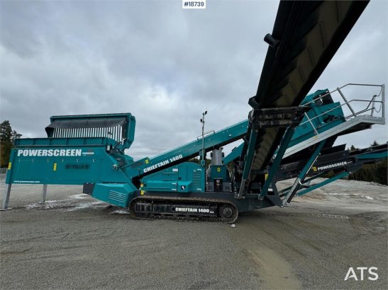 Powerscreen Chieftain 1400 Screening plant 10269 2022 2 image 12