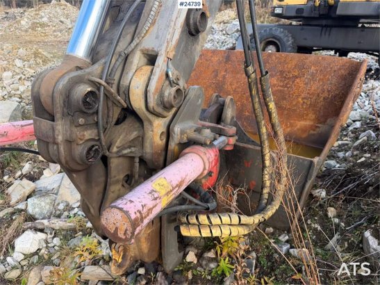 Åkerman EW230 wheeled excavator with two buckets and tiltr EW230 wheeled excavator with two buckets and tiltr 1992 2 Wheel...