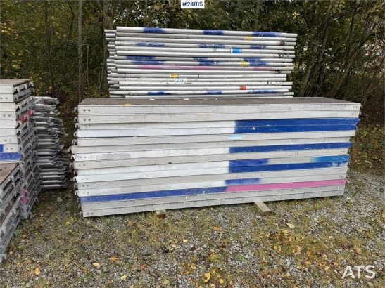 Plettac Assco Scaffolding with 88 frames, bracing, Plettac Assco Scaffolding with 88 frames, bracing, 2 image 12