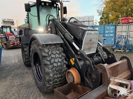 Huddig 1260B Backhoe loader with rail wheels – 3 buckets, Huddig 1260B Backhoe loader with rail wheels – 3 buckets, 2010 2...