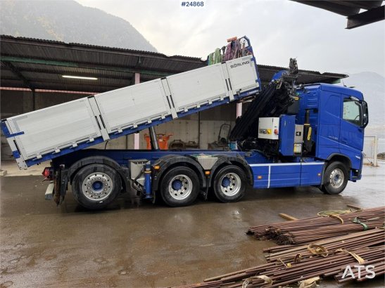 Volvo FH540 8x4 Tridem Crane Truck with Palfinger 37 tm 590 2022 2 Crane trucks image 12
