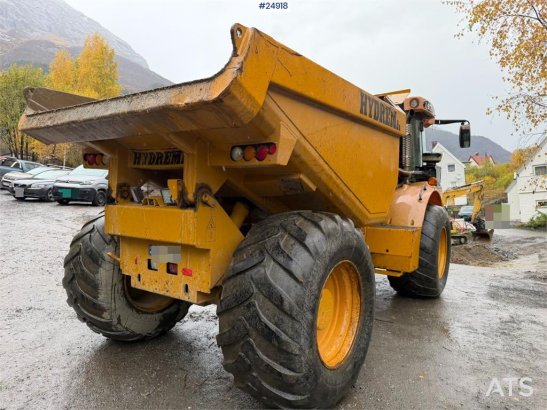 Hydrema 912E Dumper truck with white registration plates Hydrema 912E Dumper truck with white registration plates 2015 2 D...