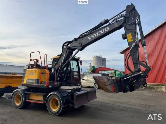 Volvo EWR130 Wheel Excavator w/ Rototilt and 2 buckets. EWR130 Wheel Excavator w/ Rototilt and 2 buckets. 2024 2 Crawler E...