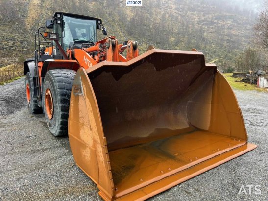 Hitachi zw370-6 Wheel loader w/ scale, printer and bucket 10071 2019 2 Wheel Loaders image 7