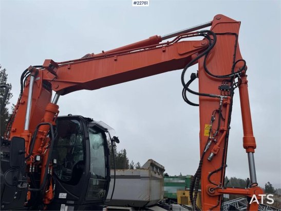 Hitachi ZX145W-6 wheeled excavator with GPS, tiltrotator, ZX145W-6 wheeled excavator with GPS, tiltrotator, 2020 2 Wheeled...