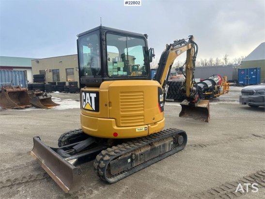CAT 303.5ECR excavator w/ 2 buckets and tiltrotator – 303.5ECR excavator w/ 2 buckets and tiltrotator – 2017 2 image 13