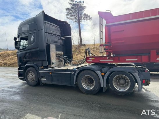 Scania R580 6x2 tractor unit with tipping hydraulics, com R580 6x2 tractor unit with tipping hydraulics, com 2014 2 Tracto...