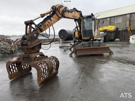 Liebherr A316 Litronic with sorting claw 6665 2009 2 Wheeled Excavators image 26