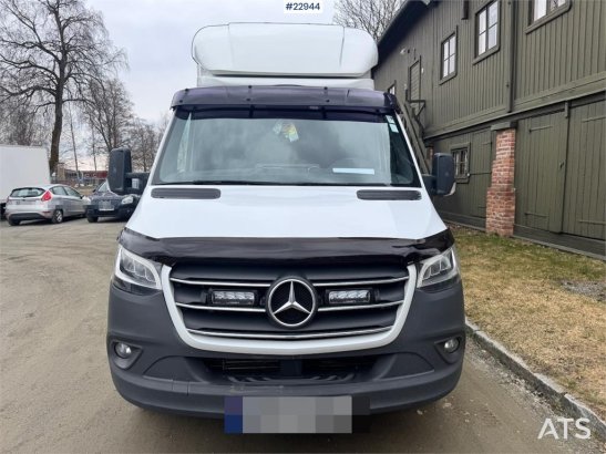 Mercedes-Benz Sprinter tractor unit with 2021 Freno-Air box trai Sprinter tractor unit with 2021 Freno-Air box trai 2020 2...