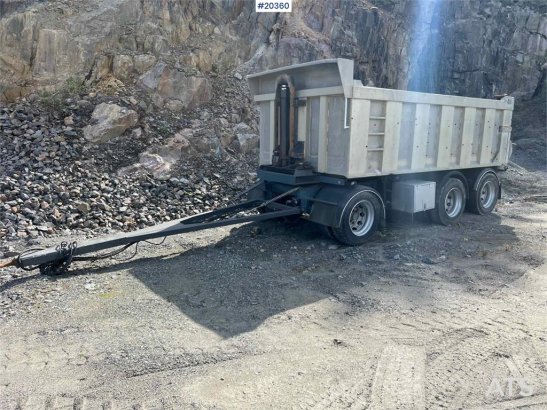 Maur car body 3 axle tow trailer Maur car body 3 axle tow trailer 1999 2 Dump trailers image 88