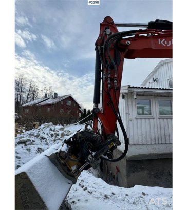 Kubota KX080-4a Crawler Excavator with Engcon tilt and gr KX080-4a Crawler Excavator with Engcon tilt and gr 2018 2 Crawle...