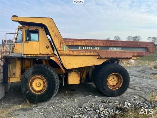 Euclid R60 Dump Truck Rep. object Euclid R60 Dump Truck Rep. object 1998 2 Dump Truck image 43