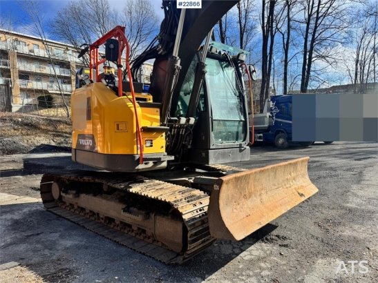 Volvo ECR145EL crawler excavator – Rototilt – 3 buckets ECR145EL crawler excavator – Rototilt – 3 buckets 2019 2 Crawler E...