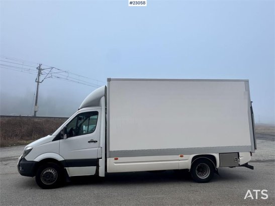 Mercedes-Benz Sprinter 5198 4x2 box truck with tail lift and sid Sprinter 5198 4x2 box truck with tail lift and sid 2016 2...