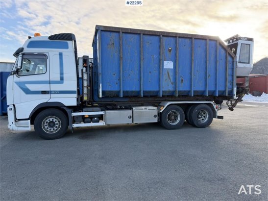 Volvo FH500 6x2 hook truck with 24t joab hook, 35m³ cont 3292 2010 2 image 13