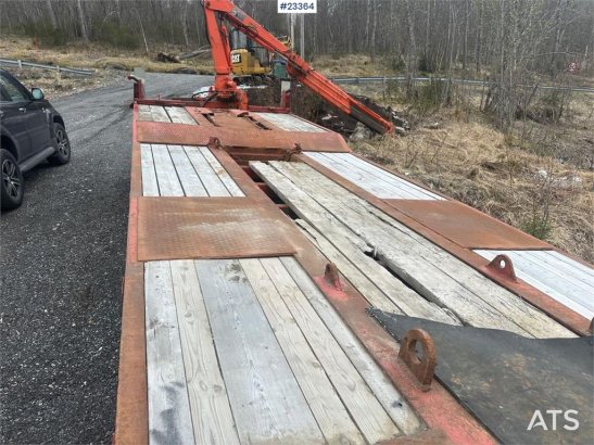 Nor-Slep 3 axle machine trailer Nor-Slep 3 axle machine trailer 1998 2 Lowloader trailers image 13