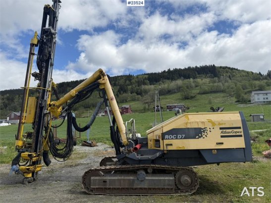 Atlas Copco D7-01 Drilling Rig with a 1832 hammer, meter count D7-01 Drilling Rig with a 1832 hammer, meter count 2004 2 i...