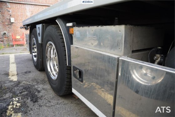 Scania G410 6x2 gas truck with HMF 2820 crane and 3-way t 3203 2023 2 Crane trucks image 13