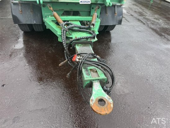 Istrail 3 akslet machine trailer with hydraulic ramps Istrail 3 akslet machine trailer with hydraulic ramps 2010 2 Lowload...