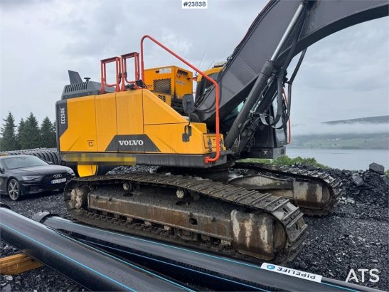 Volvo EC250EL Excavator with Drill Rig, GPS, Rototilt an EC250EL Excavator with Drill Rig, GPS, Rototilt an 2018 2 Crawler...