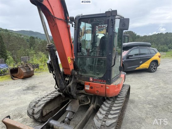 Kubota KX057-4 excavator for sale with a tooth bucket, a 2524 2018 2 Crawler Excavators image 13