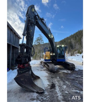 Volvo ECR235EL Tracked excavator w/ Cleaning bucket, til ECR235EL Tracked excavator w/ Cleaning bucket, til 2016 2 Crawler...