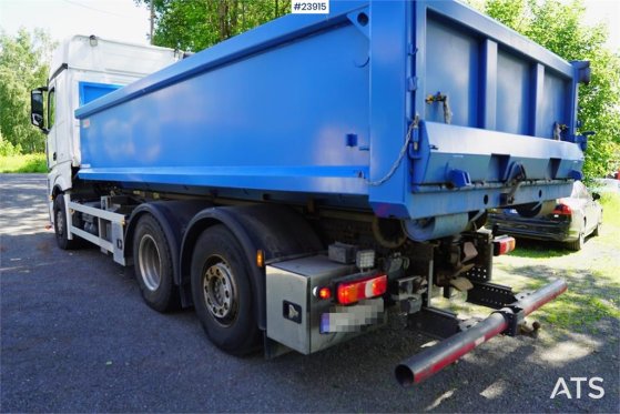 Mercedes-Benz Actros 2558 6x2 Hooklift Truck – Driving School Ve Actros 2558 6x2 Hooklift Truck – Driving School Ve 2016 2...