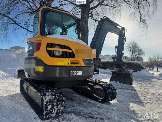 Volvo ECR58D Crawler Excavator – Rototilt – 2 Buckets – ECR58D Crawler Excavator – Rototilt – 2 Buckets – 2018 2 image 102