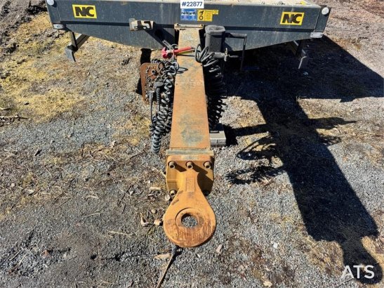 NC machinery trailer with manual loading ramps NC machinery trailer with manual loading ramps 2020 2 Lowloader trailers im...