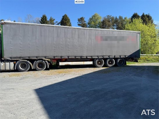 Scania R480 6x2 truck with a 3-axle Krone Profi Liner Nor R480 6x2 truck with a 3-axle Krone Profi Liner Nor 2009 2 Tracto...