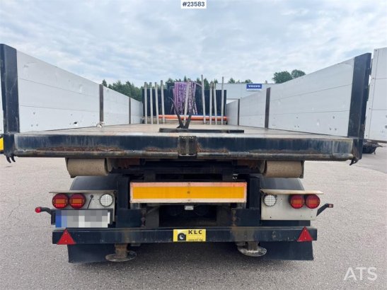 Hüffermann Drawbar Trailer with Cable Hoist and Body WATCH VI Huffermann Drawbar Trailer with Cable Hoist and Body WATCH V...