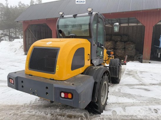 Günter Grossmann Ladowarka GG2500T telehandler with a bucket and l Günter Grossmann Ladowarka GG2500T telehandler with a b...