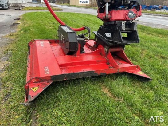 Huddig 1260C Backhoe w/ Palfinger crane, Lift, rototilt a Huddig 1260C Backhoe w/ Palfinger crane, Lift, rototilt a 2016 2...