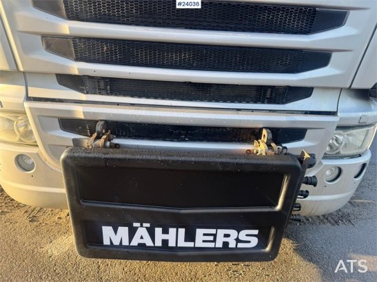 Scania R580 Tipper Truck with Snow Plow Equipment – Euro R580 Tipper Truck with Snow Plow Equipment – Euro 2014 2 Tipper t...