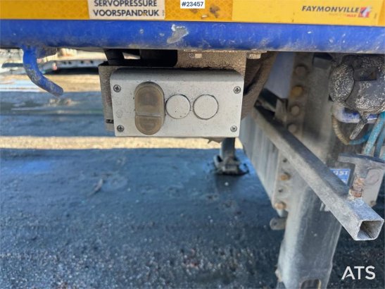 Faymonville telemax flatbed semi trailer w/ 14 meter extension Faymonville telemax flatbed semi trailer w/ 14 meter extens...