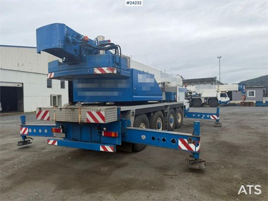 Tadano Faun FA 031 8x6 mobile crane 65 ton with jib and 12 ton Faun FA 031 8x6 mobile crane 65 ton with jib and 12 ton 200...