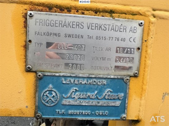 Falköping CLC-427 salt spreader – needs repair Falköping CLC-427 salt spreader – needs repair 2011 2 image 13