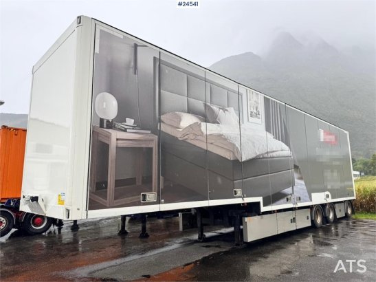 Ekeri Jumbo Semi-Trailer with Full Side Opening Ekeri Jumbo Semi-Trailer with Full Side Opening 2019 2 Box semi-trailers i...