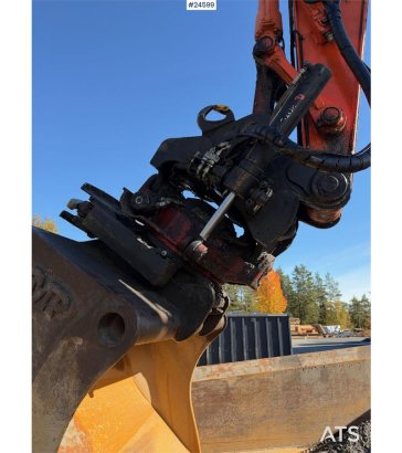 Hitachi ZX140W-6 Wheeled excavator with tilt, bucket and N ZX140W-6 Wheeled excavator with tilt, bucket and N 2018 2 Wheel...