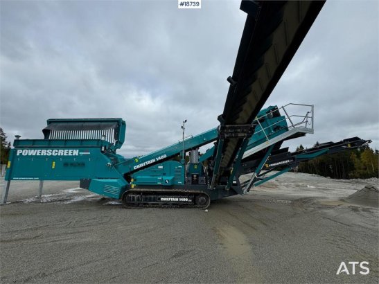 Powerscreen Chieftain 1400 Screening plant 10269 2022 2 image 13