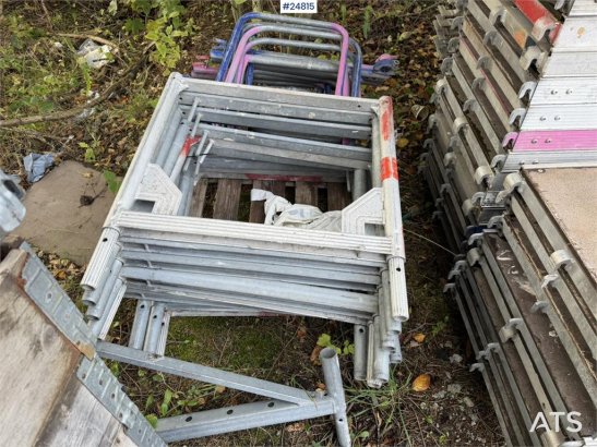 Plettac Assco Scaffolding with 88 frames, bracing, Plettac Assco Scaffolding with 88 frames, bracing, 2 image 13