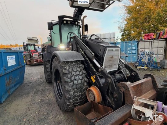 Huddig 1260B Backhoe loader with rail wheels – 3 buckets, Huddig 1260B Backhoe loader with rail wheels – 3 buckets, 2010 2...