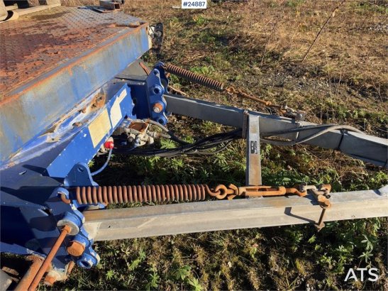 Damm machinery trailer with hydraulic ramps – Delivered Damm machinery trailer with hydraulic ramps – Delivered 2007 2 Low...