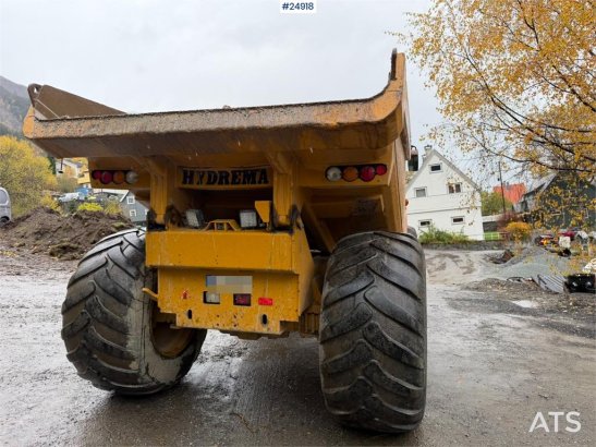 Hydrema 912E Dumper truck with white registration plates Hydrema 912E Dumper truck with white registration plates 2015 2 D...