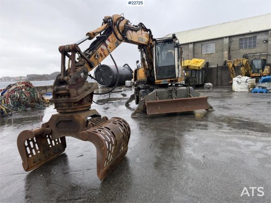 Liebherr A316 Litronic with sorting claw 6665 2009 2 Wheeled Excavators image 12
