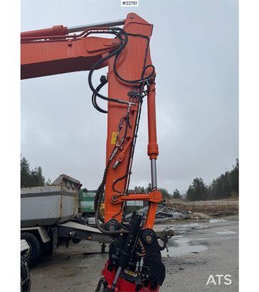 Hitachi ZX145W-6 wheeled excavator with GPS, tiltrotator, ZX145W-6 wheeled excavator with GPS, tiltrotator, 2020 2 Wheeled...
