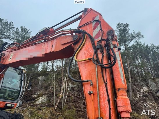 Fiat-Kobelco E175W wheeled excavator – Rototilt – 2 buckets – G Fiat-Kobelco E175W wheeled excavator – Rototilt – 2 bucket...